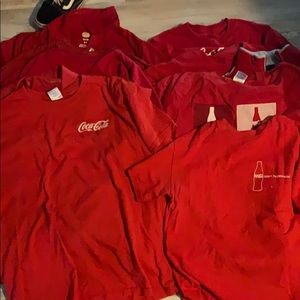 Coke shirts
